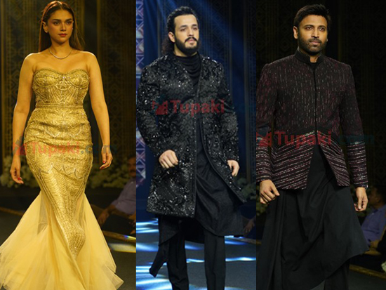 Akhil Akkineni Aditi Rao Sumanth At Teach For Change Fashion Show